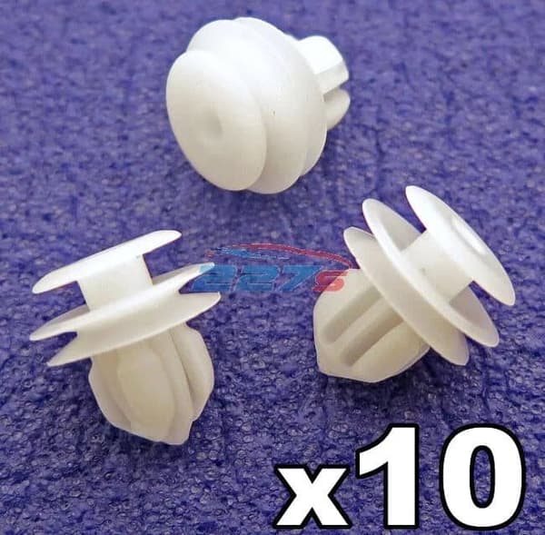 10x Pillar Trim Clips- For some Honda cars- Interior Trim Panel & Fascia Clips