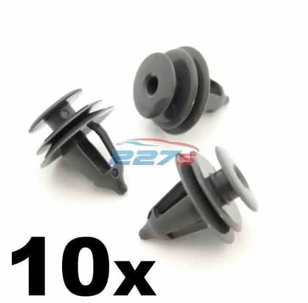 10x Interior Trim Clips for Toyota Door Cards, Interior Panels & Pillar Linings