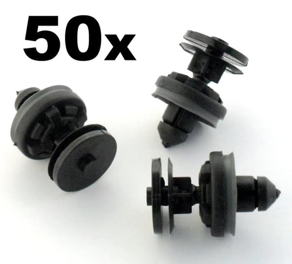 50x Ford Focus & C-Max Interior Door Card & Trim Panel Retaining Clip / Fastener