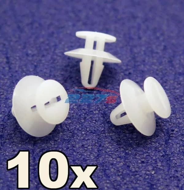 10x Interior Trim Panel Clips- Door Mirror Panel Cover Clips- Ford Focus Fiesta