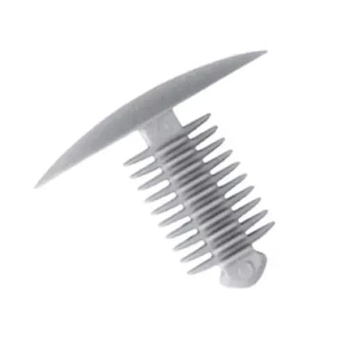100x Grey Fir Tree Spruce Button Plastic Trim Panel Clips- 9-10mm Hole 28mm Head