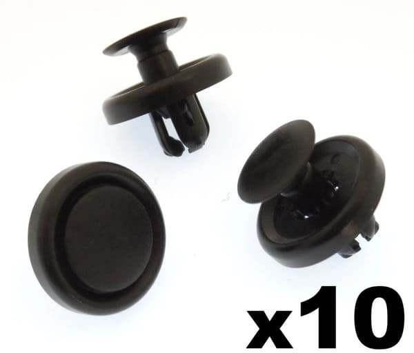 10x Toyota Lexus Push Fit Plastic Rivet Trim Clip- Wheel Arch Lining Splashguard