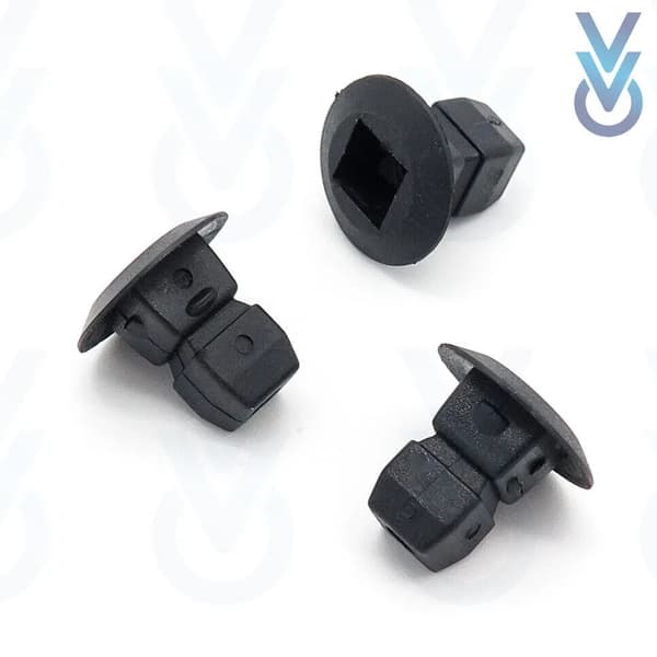 10x Roof Lining, Sunvisor & Overhead Console Clips for some Volkswagen Polo, Up