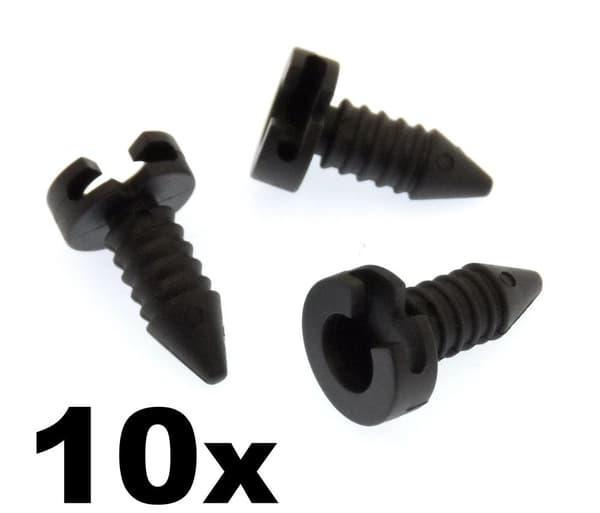 10x Land Rover Defender Plastic Trim Clip /Stud Fastener for Interior Door Card