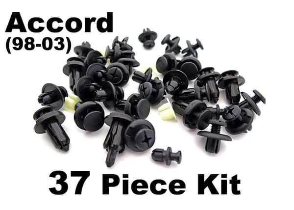 Plastic Trim Clip Kit for Honda Accord- Bumper, Wheel Arch & Undertray Clip Set