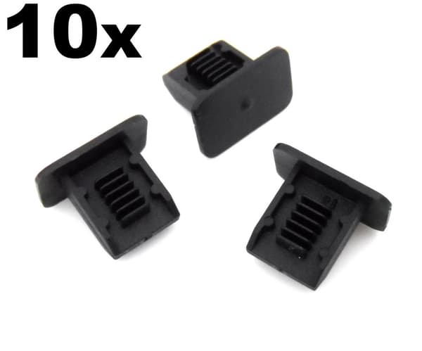 10x SEAT Plastic Trim Clips for Headlining, Roof Lining, Pillars & Interior Trim