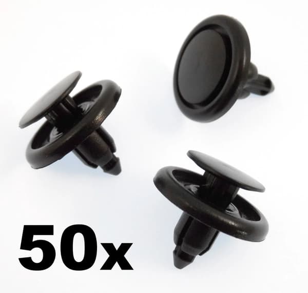 50x Toyota Plastic Rivet Trim Clip- Wheel Arch Lining Fender Liner Splashguard
