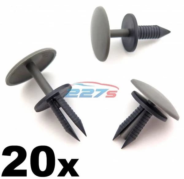 20x Roof Lining & Carpet Trim Clips- Suitable for Ford Transit & Minibus 2001 on