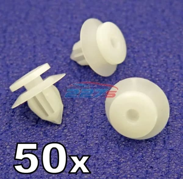 50x Side Moulding & Bumpstrip Trim Clips- Fit some Toyota Yaris Aygo 90467-10162