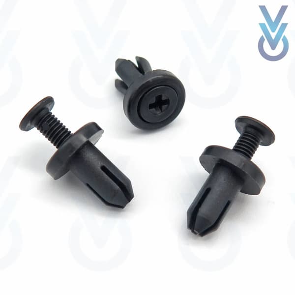 10x Rear Wheel Arch Lining & Mudguard Clips for some Mazda MX-5
