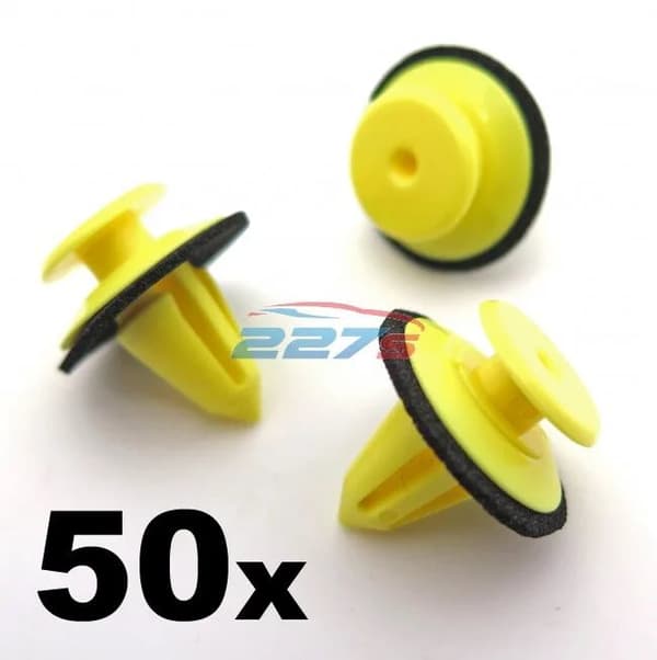 50x Land Rover Discovery 3 (LR3) Exterior Windscreen A-Pillar Trim Clips