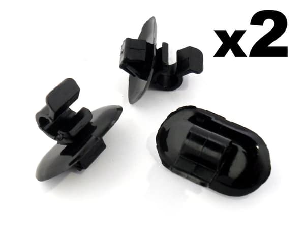 2x Vauxhall Vivaro Bonnet Stay Clips- Plastic Holders for Support Strut Rod