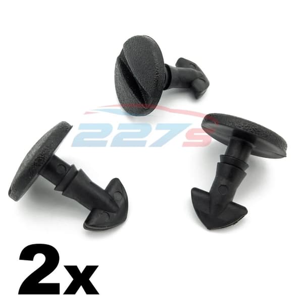 Land Rover Discovery 3 & 4 Bumper Tow Eye Cover Clips (Pack of 2) DYR500010
