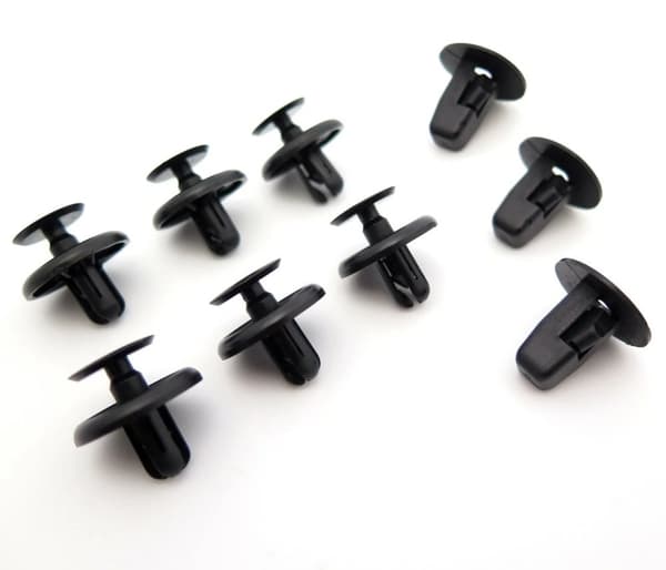 Front Wheel Arch Liner / Inner Wing Plastic Clip Set- fits Aygo, C1 & 107