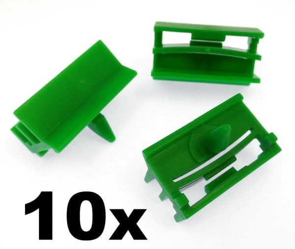 10x Side Sill Skirt Trim Clips Rocker Panel Fastener For BMW E36 E46 51718184574 - Foto 6