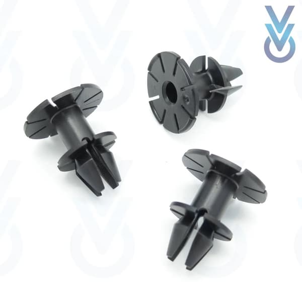 10x Rear Wheel Arch Lining & Mudguard Clips for some BMW 6-Series