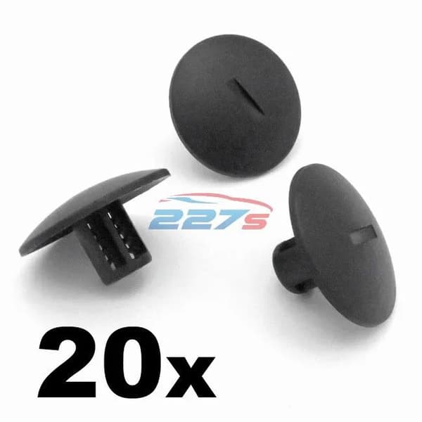 20x Rear Wheel Arch Lining Clips Vauxhall Vivaro, Renault Trafic & Primastar