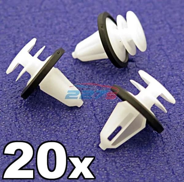 20x Ford Door Card & Interior Trim Clips- Mondeo, Focus, Transit, CMAX, Fiesta