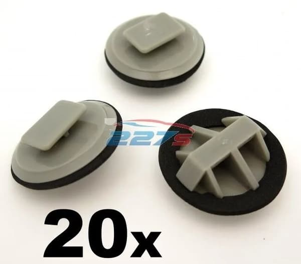 20x Plastic Trim Clips for Mazda Sill Moulding / Rocker Cover Trim Clips