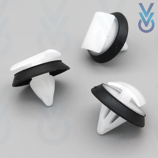 10x Side Body Moulding Strip Trim Clips for some VW Crafter Mk2 (2017 on)