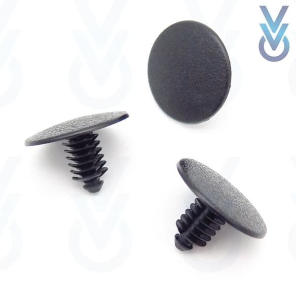 10x Boot Carpet & Interior Lining Clips for some Kia Rio
