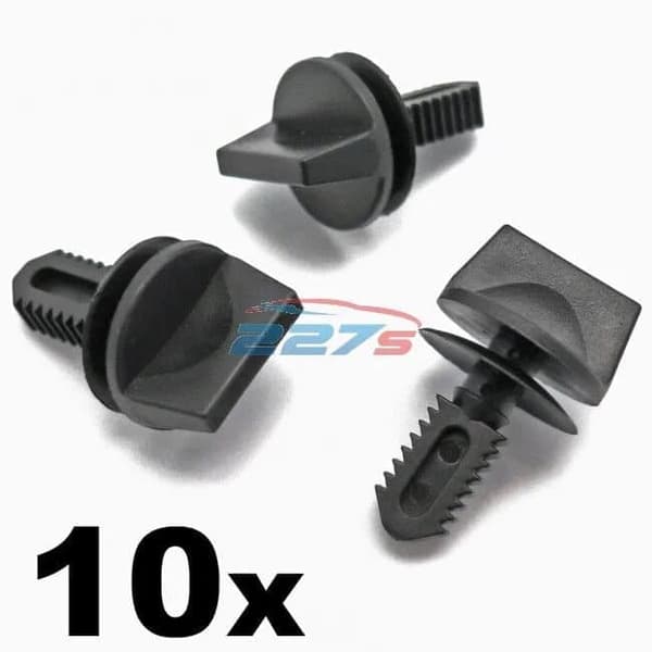 10x BMW Glove Box Dashboard Clips / Pollen Filter Access Panel Clips 51711916197