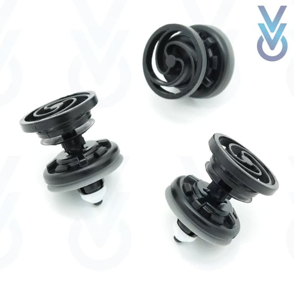 10x Front Door Card Clips for some Volvo C30, V50, S40, C70