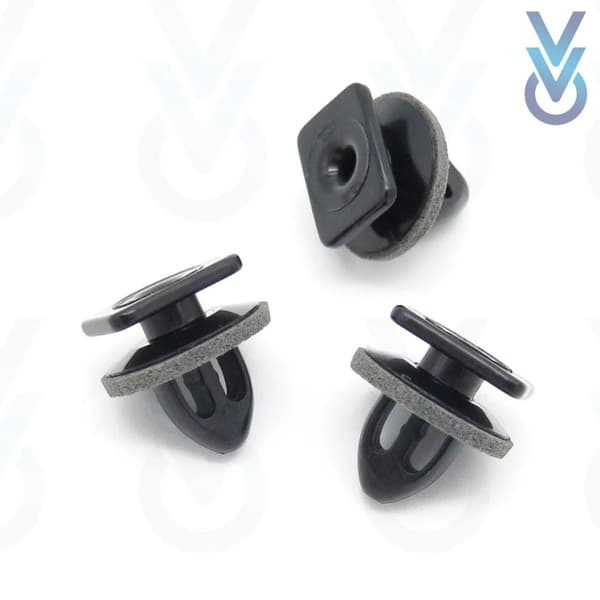10x Side Skirt, Sill Moulding Cover Trim Clips for some Honda Jazz