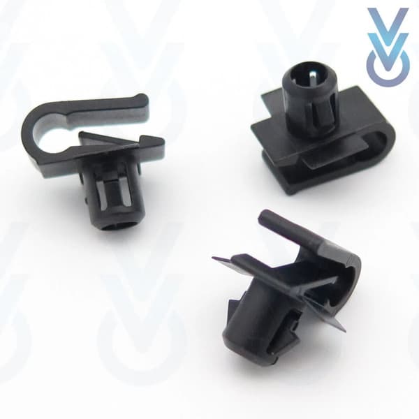 10x Front Grille Clips for some Mercedes C-Class, SLK, E-Class, M-Class AMG