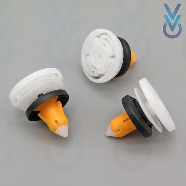 10x Front Door Card Clips for some Fiat 500X, Tipo