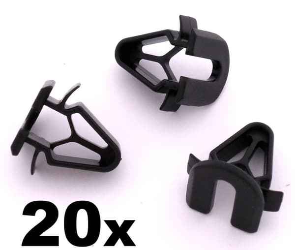 20x Volvo Plastic Trim Clips- Interior fascia panels boot linings, pillar covers