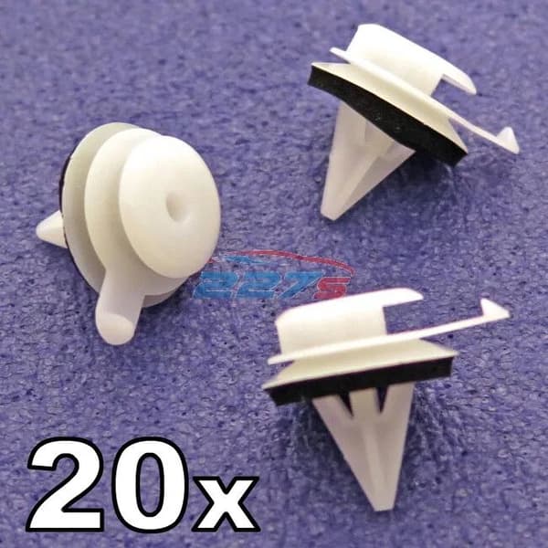 20x Land Rover & Range Rover A Pillar Trim Clips- Disco 3 & 4, LR3 LR4