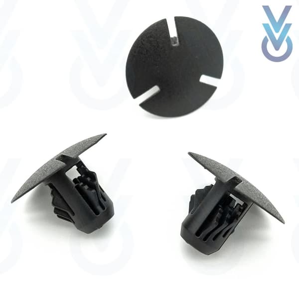 10x Engine Heat Shield / Insulator Fastener Clips for some Mercedes-Benz E-Class