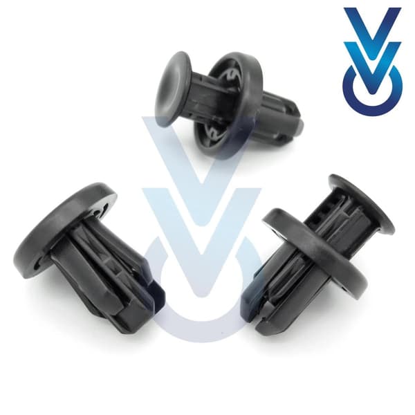 10x Rear Wheel Arch Lining & Mudguard Clips for some Honda Jazz