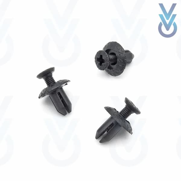 10x Rear Bumper & Trim Fastener Clips for some Peugeot 107