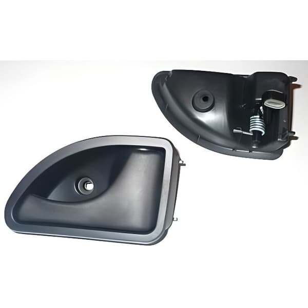 Fram Höger Innerdörrhandtag Svart Renault Kangoo - Twingo 98-07