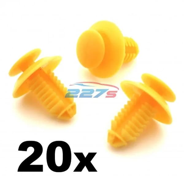 20x Door Card Sill & Kick Plate Trim Cover Clips for Rover 200 25 45 75 MG ZT ZS