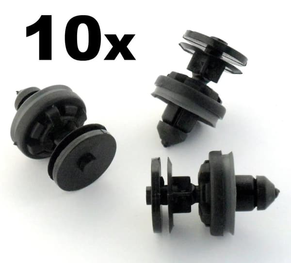 10x Ford Focus & C-Max Interior Door Card & Trim Panel Retaining Clip / Fastener