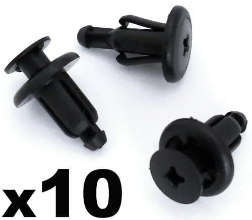 Suzuki GSX- Easy Removal Motorbike Fairing Cowling Plastic Trim Clips 7mm Hole