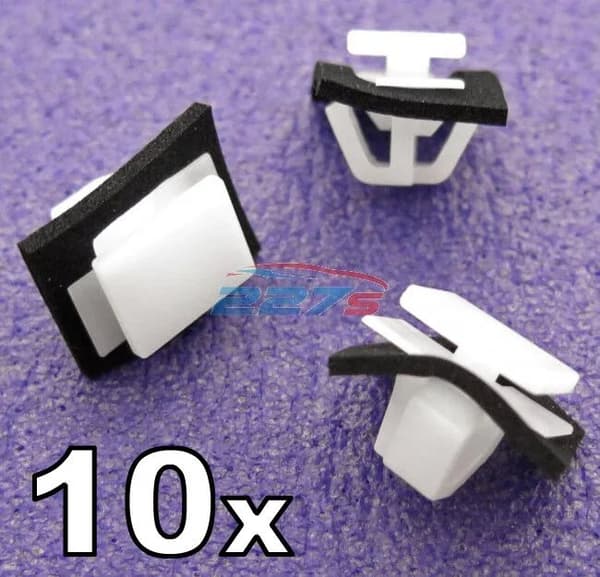 10x Kia & Hyundai Side & Door Moulding & Sill Cover Trim Clips Kia- 87758-38000