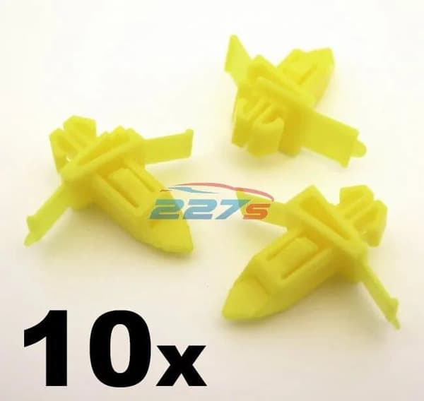 10x Toyota Land Cruiser Prado Exterior Side Moulding Trim Clips- 75398-60021