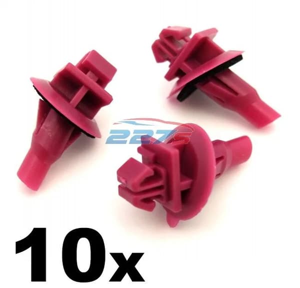 10x Toyota Land Cruiser Prado Exterior Side Moulding Trim Clips- 75881-60010