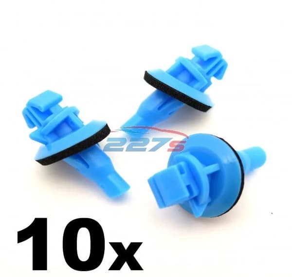 10x Toyota Land Cruiser Prado Exterior Side Moulding Trim Clips- 75492-60020