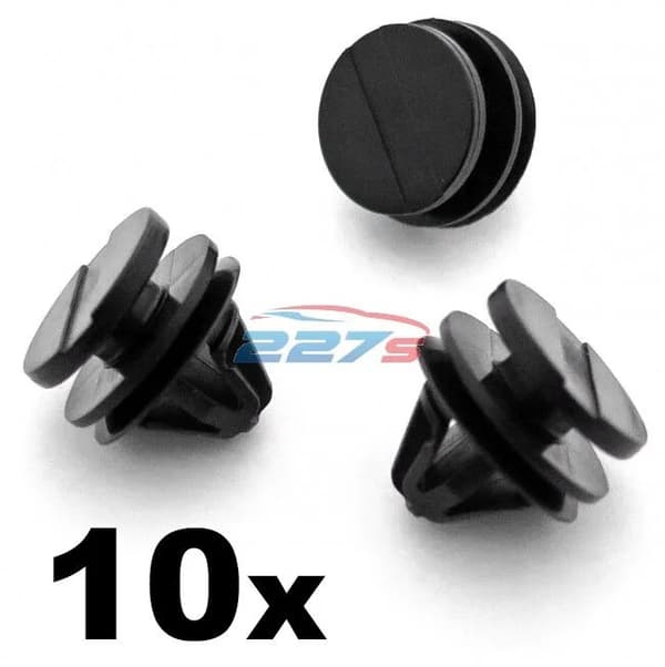 10x Exterior Door, Sill & Wheel Arch Moulding Trim Clip- Land Rover DYC500110