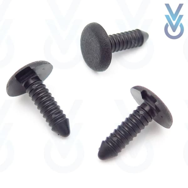 10x Interior Door Sill Cover Clips for some Skoda Fabia, Superb, Rapid, Karoq