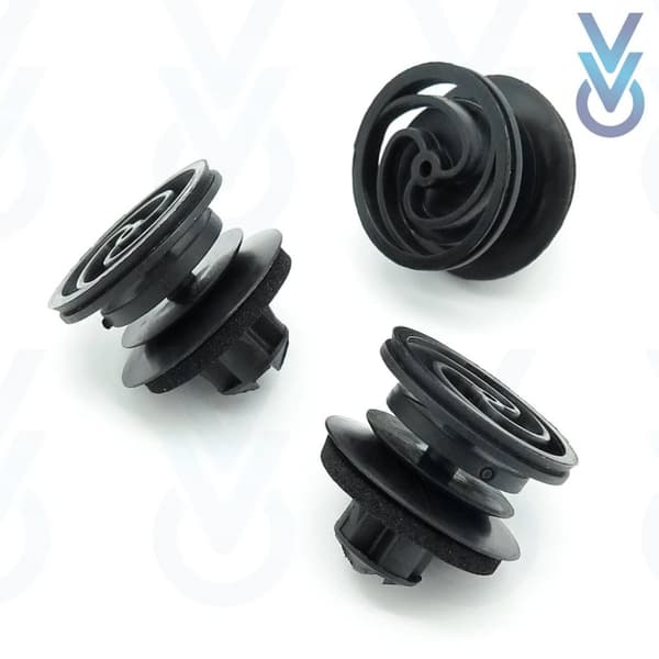 10x Front Door Card Clips for some Seat Leon, Ibiza