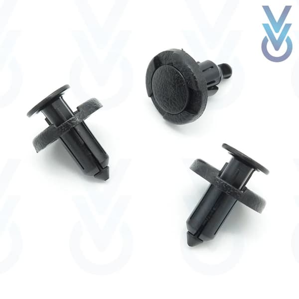 10x Front Grille / Slam Panel Clips for some Nissan Note