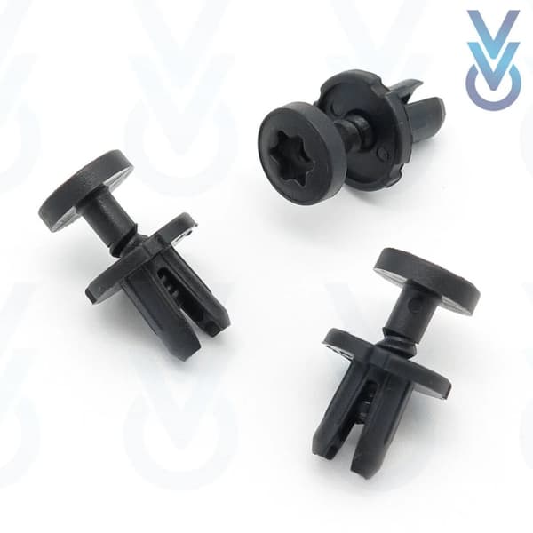 10x Interior Side Trim Clips for some Citroen C2, C3