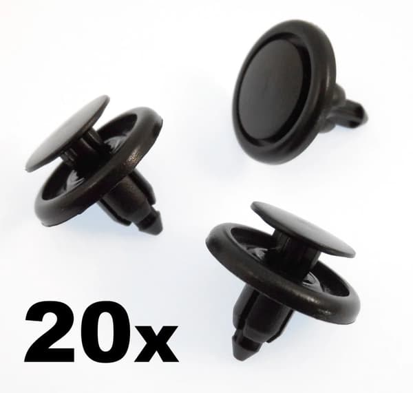 20x Toyota Plastic Rivet Trim Clip- Wheel Arch Lining Fender Liner Splashguard