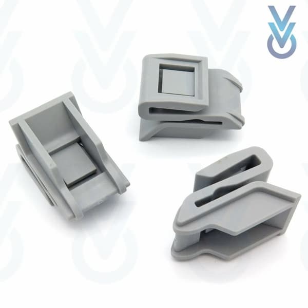 3x Rear Bumper Clips- Mounting Securing Bracket Fasteners, Fits Nissan Qashqai